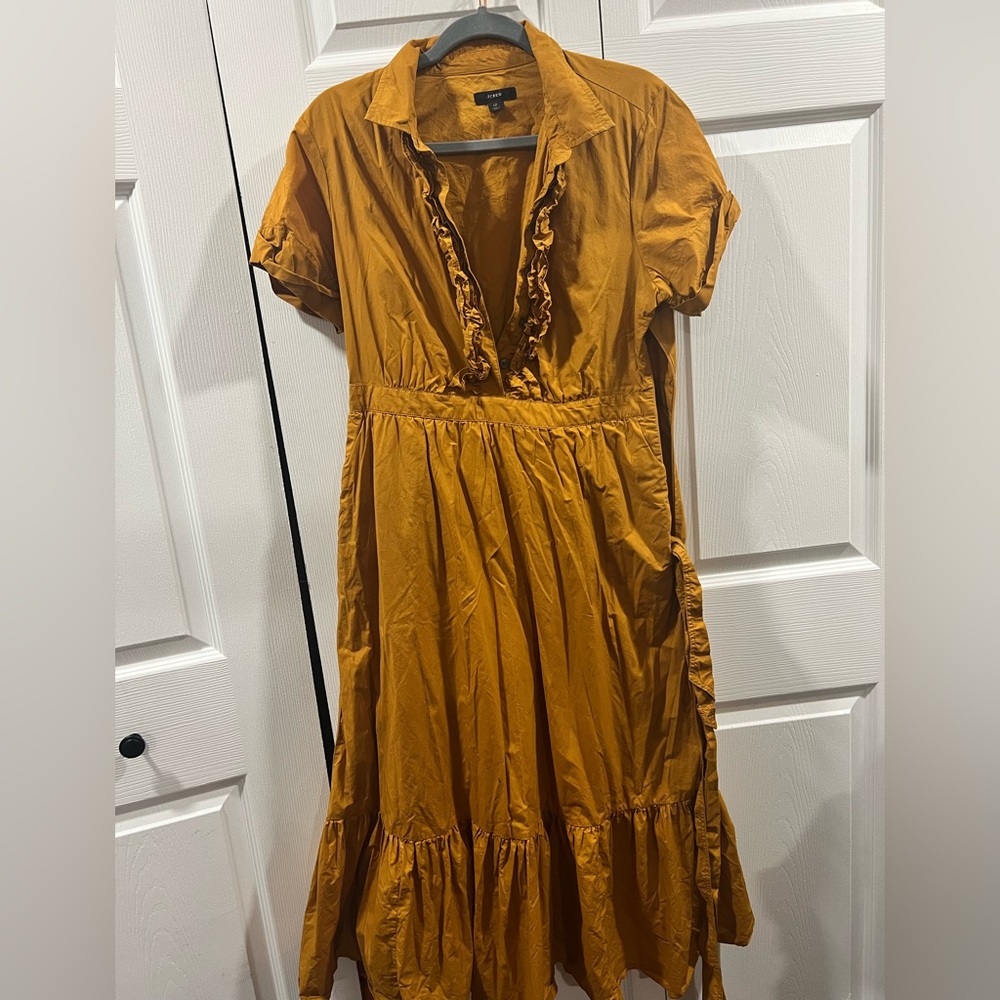 J-Crew Maxi Dress With Belt